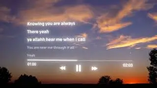 Alshami – Ya Allah, Hear Me (Official Lyric Video)
