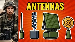 Modern Military Antennas Explained &ndash; Whip, Blade, Helical, AESA & More | All about Antennas