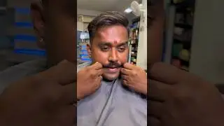 How To Trim Your Moustache | DIY Beard Tutorial #shorts  #shortvideo  #shortsfeed