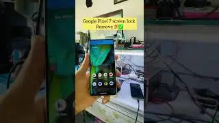 Google pixel 7 Screen lock remove ✅💯#pixel7 #screenlock #hardreset #googlepixel7 #shorts #new