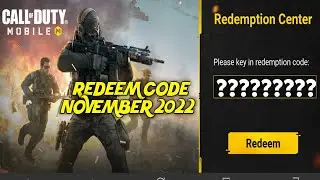 REDEEM CODE CODM SEASON 10 COD MOBILE S10 NOVEMBER 2022 CALL OF DUTY MOBILE
