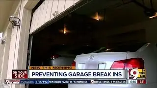 Here's how to protect your garage from thieves this summer