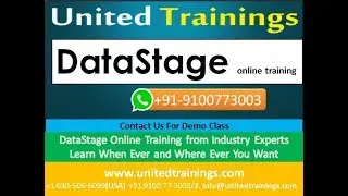 Datastage online training | Datastage course | Datastage videos