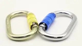 Aluminum Locking Carabiner Spring Clips Hook