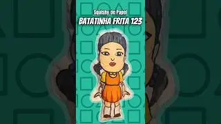Squishy de Papel - batatinha frita 123 de #round6