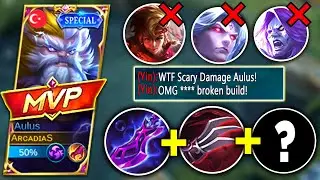 AULUS IS UNSTOPPABLE With This NEW Build!😱Top Global Aulus Best Build and Emblem 2023 | Aulus Mlbb