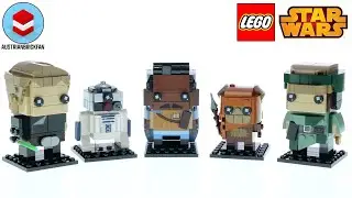 LEGO Star Wars Brickheadz 40623 Battle of Endor Heroes - LEGO Speed Build Review