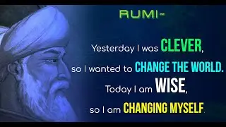 Rumi Best Quotes For Self Correction -