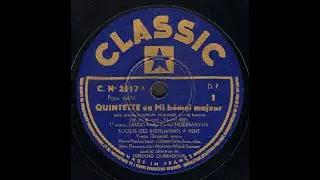Fernand Oubradous - Mozart KV 452 (Classic) 1948
