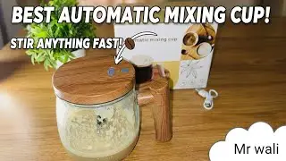 Self stirring coffee mug | Automatic mixing cup | under 300 🤯😱 | Unboxing and review 💯🔥
