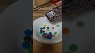 M&M's chocolate asmr #ireland #asmrshorts #asmrfood