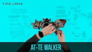 LEGO Time-lapse: AT-TE Walker