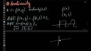 Continuity in two variables function | L-15 | engineering mathematics