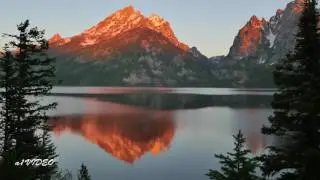 Car trip by a1VIDEO&reg;. First impressions of Grand Teton 2017
