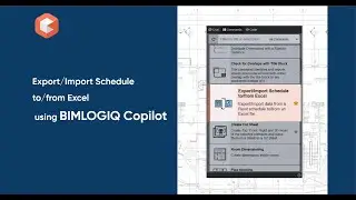 Export & Import Revit Schedules to Excel