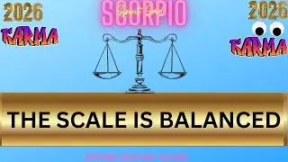 SCORPIO♏KARMIC JUSTICE⚖️ THE SCALE IS BALANCED 💯MUST SEE👀#scorpiotarot #scorpiomessages