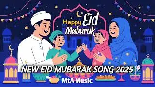 Eid Mubarak New Song 2025 | Happy Eid Mubarak| Eid Mubarak Hindi Song | Hit Song