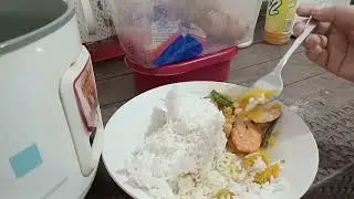 ginataan na kalabasa at sitaw na may shrimp 