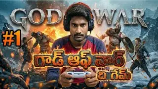 God of war 4 walkthrough gameplay part#1 telugu #godofwar #gameplay #gaming #telugugaming #kratos 
