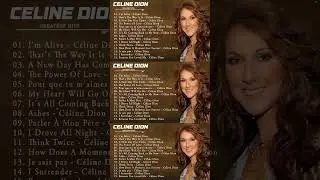 Celine Dion - Greatest Hits - Best Playlist Full Album 2023