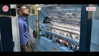 warp knitting machine raschel