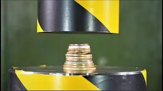 COINS Vs. 150 Ton HYDRAULIC PRESS
