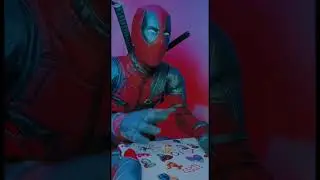 Spider girl and Deadpool🟠⚫️ ￼ mikasarino and deadpool.tony