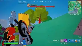 Fortnite Evil Homer Boss