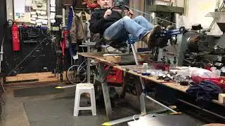 Rowfoil, Wroets, water rowingbike prototype 2019 video # 4