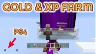 MINECRAFT PS4 Gold & XP Farm Tutorial | Mechanics Explained