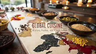 Global Cuisine History, Routes, and Flavor Fusion