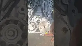 Timing toyota 1AZ/2AZ engine.Toyota Rav4/ipsum engine #cars #automobile#mechanic #timing#engineering