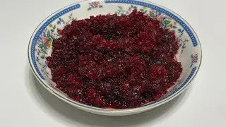 Beet and carrot jam 