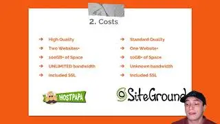 Hostpapa vs Siteground Review