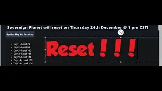 Cosmic Prisons Huge Reset Announcement @MrWoofless @PrestonYT Coming Back, New LevelCap!!???