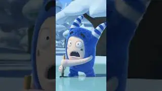 Pescando en el hielo 🎣 #Superh&eacute;roes #Pesca #Oddbods