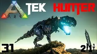 ARK TEK HUNTER 2 | BASE TEK SHIELD DOWN ?? ... | #031 | Ark German | PVP