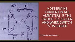 1.28 Switch Related problems || Series & Parallel Circuit || by mritunjay sir