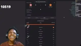IShowSpeed Reacts To Manchester United Losing 4-0 Against Brentford