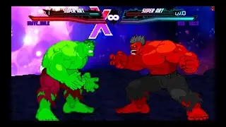 Hulk vs Red Hulk | Marvel | Mugen