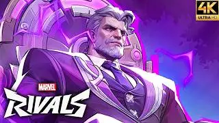 Marvel Rivals - Magneto (Seat of Autumn Skin) Gameplay Showcase (4K 60FPS)
