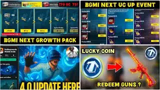 Biggest Bgmi 4.0 Update || GROWTH PACK 4.0 || Bgmi Prize Path 4.0 | UC Up Event || Bgmi Update Date