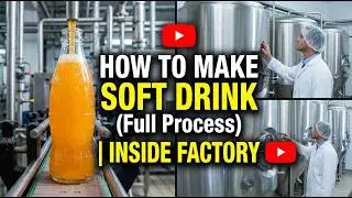 How to Make Soft Drink (Full Process) | Inside Soft Drink Factory Manufacturing