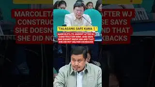 TALAGANG SAFE KANA! MARCOLETA TO JINGGOY #viral #news #trendingnow #shortsfeed