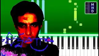 SugarCrash - ElyOtto (Piano Tutorial Easy)