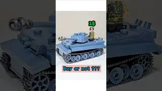 Армейская минифигурка 1$ с тяжёлым танком Тигр I !!!
