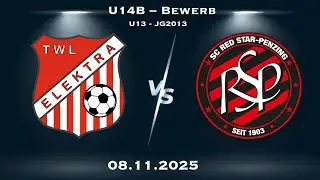 U14B-Bewerb: TWL-Elektra vs. Red Star Penzing 5:1 (2:0)  -  08.11.2025