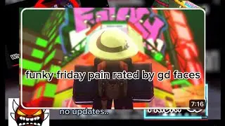funky friday pain rated by gd faces