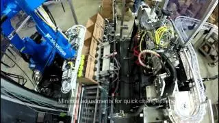 Case Packing PET Bottles