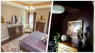75 Budget Bedroom With Purple Walls Design Ideas You'll Love ⭐️
